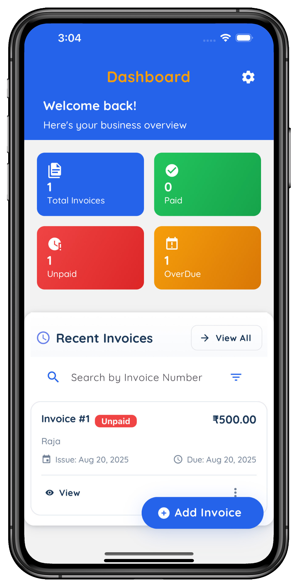 Quick Invoice Preview